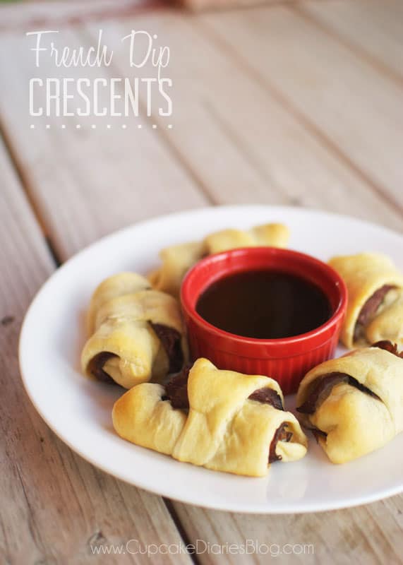 French Dip Crescents
