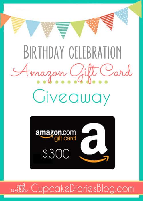 $300 Amazon Gift Card Giveaway