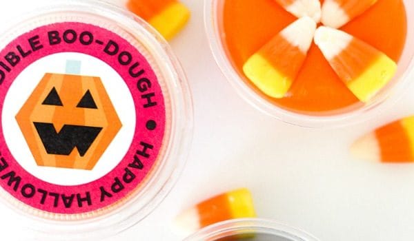 Edible Playdough Halloween Printables