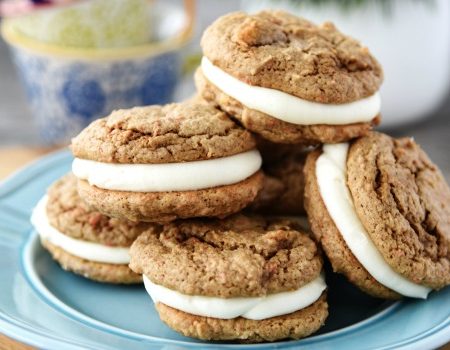 Carrot Cake Cookies - These copycat cookies from the iconic Writer's Stop in Disney's Hollywood Studios is the perfect dessert for any occasion!