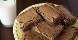 Chewy Chocolatey Homemade Brownies