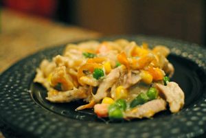 Hearty Chicken & Noodle Casserole