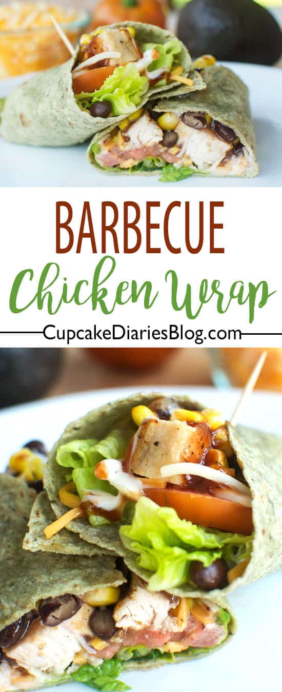 Hot Pressed BBQ Chicken Wrap - Diary of A Recipe Collector