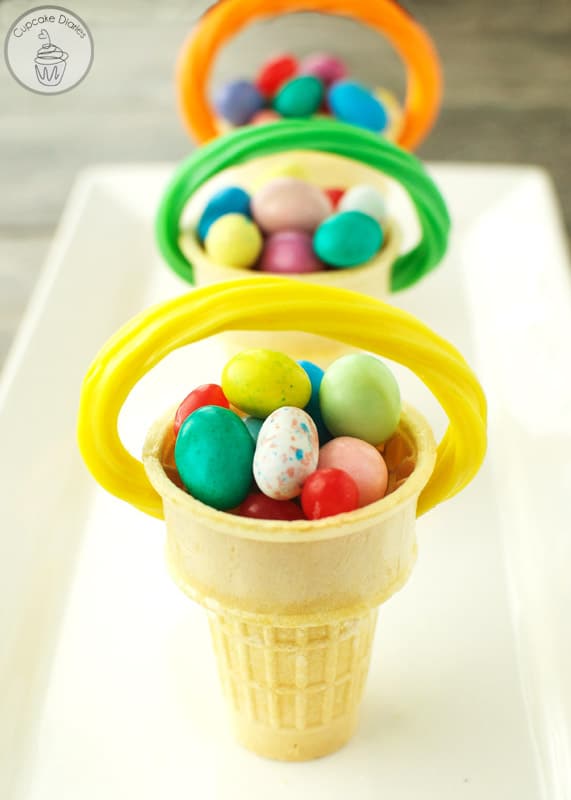 Ice Cream Cone Easter Baskets