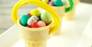 Ice Cream Cone Easter Baskets