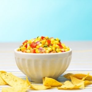 {Copycat Recipe} Chipotle’s Roasted Chili-Corn Salsa