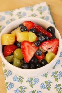 Pina Colada Fruit Salad