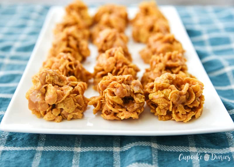 Corn Flake Peanut Butter Chews - My Country Table