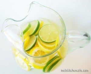 Citrus Water Punch {aka Lemon Water}