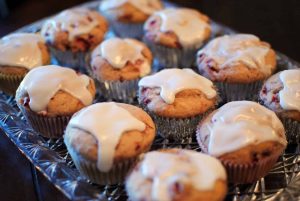 Strawberry Lemon Muffins