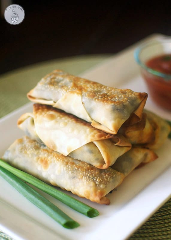 Southwest Baked Egg Rolls - Alison's Allspice