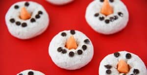 Snowman Donuts