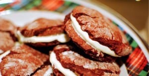 Red Velvet Whoopie Pies