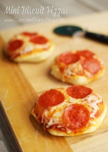 Mini Biscuit Pizzas