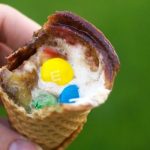 Campfire Cones - The perfect dessert to make over the fire on a camping trip or at a BBQ!