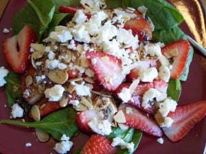 Spinach and Strawberry Salad