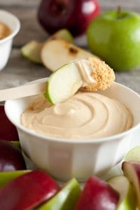 Caramel Cheesecake Apple Dip