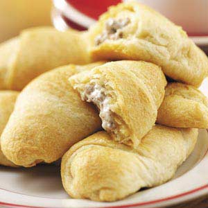 Beef-Stuffed Crescents Recipe