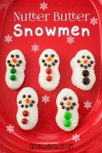 Nutter Butter Snowmen