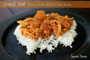 Crock Pot Hawaiian BBQ Chicken