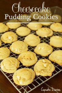 Cheesecake Pudding Cookies
