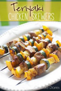 Teriyaki Chicken Skewers