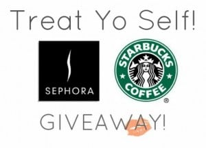 Sephora and Starbucks GIVEAWAY!