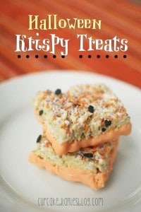 Halloween Krispy Treats