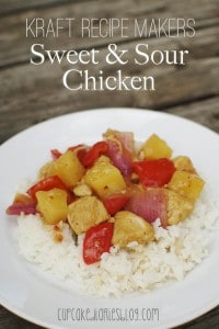 #KraftRecipeMakers Sweet & Sour Chicken