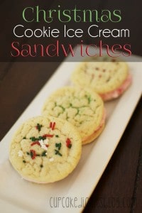 Christmas Cookie Ice Cream Sandwiches with NFRA