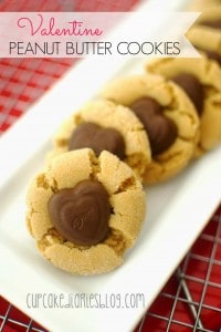 Valentine Peanut Butter Cookies