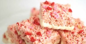 Valentine’s Day Krispy Treats