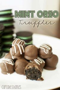 Mint Oreo Truffles