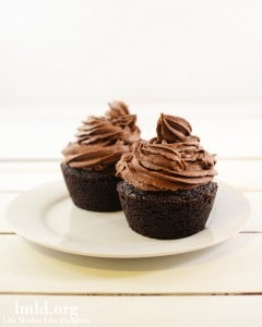 Chocolate Cupcakes for Two