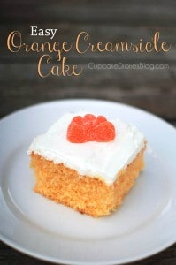 Easy Orange Creamsicle Cake