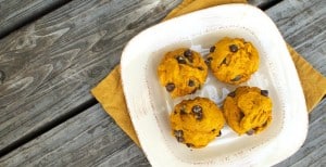 Pumpkin Chocolate Chip Muffins