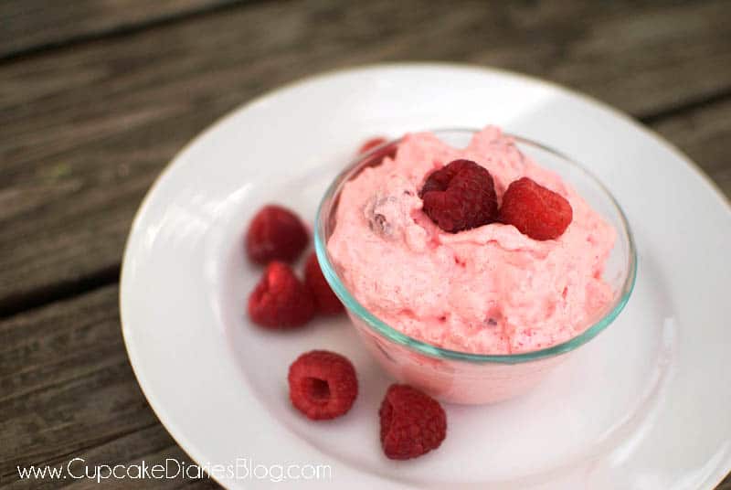 5Minute Raspberry Jello Salad Cupcake Diaries