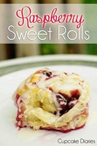 Raspberry Sweet Rolls