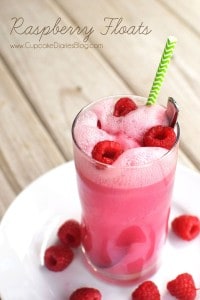 raspberry-floats