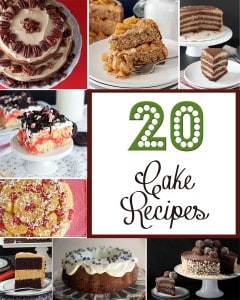 20 Cake Recipes