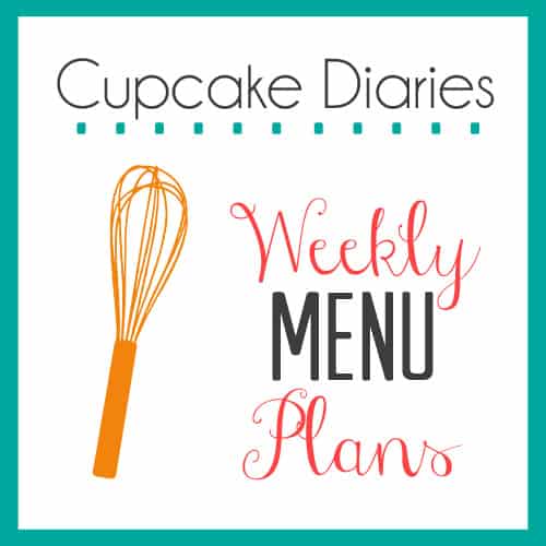 Cupcake Diaries Weekly Menu Plans