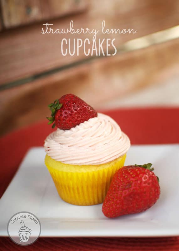 Strawberry Lemon Cupcakes