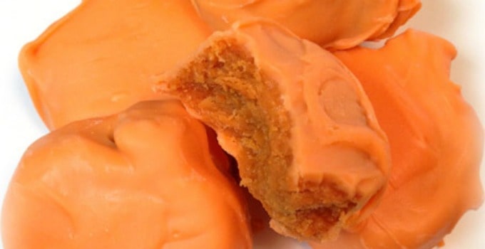 Fall Homemade Butterfinger Bites {30 Days of Halloween – Day 13} - Cupcake Diaries