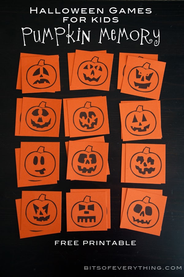 Free Halloween Printables Games