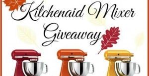 “Here Comes Fall” KitchenAid Giveaway!