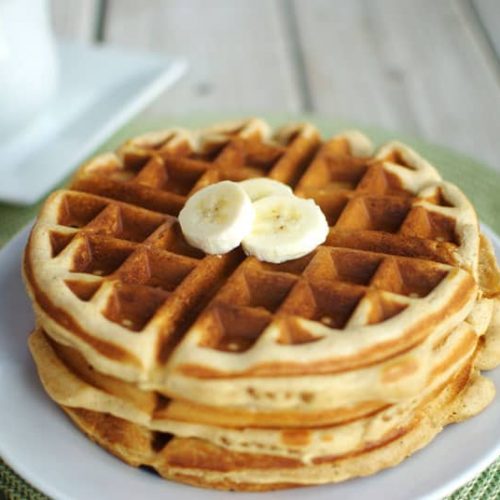 Peanut Butter Waffles Cupcake Diaries