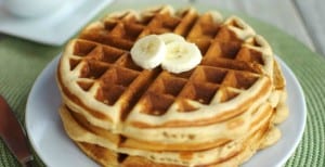 Peanut Butter Waffles