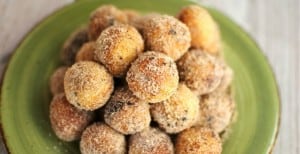 Pumpkin Spice Donut Holes