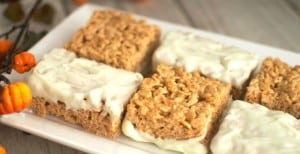 Pumpkin Spice Krispy Treats