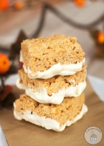 Pumpkin Spice Krispy Treats